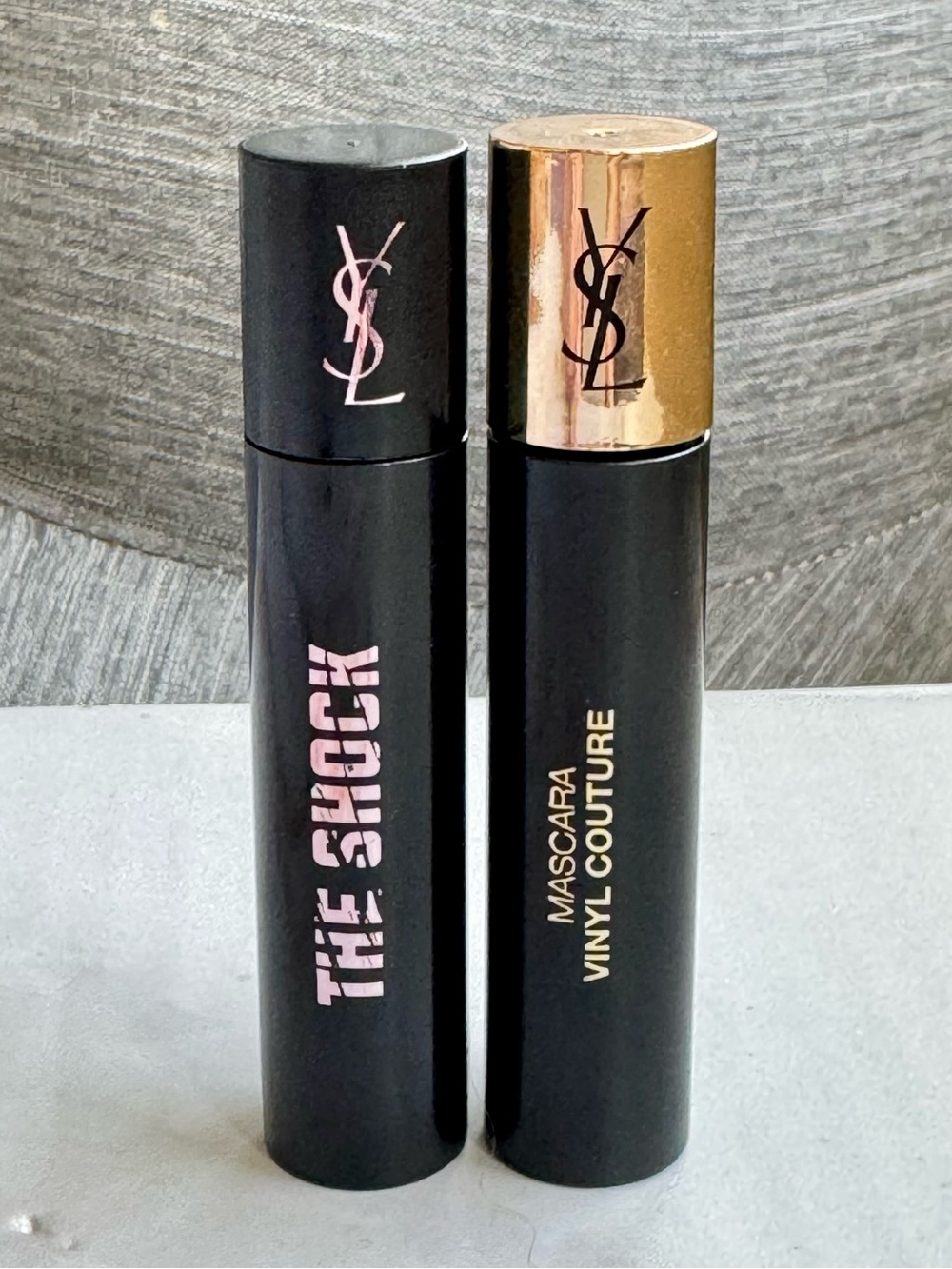 YSL The Shock and Vinyl Couture Mascara Black Minis Travel Yves Saint Laurent